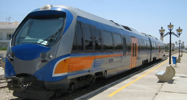 اشتعال النيران تحت إحدى عربات قطار المهدية - تونس على مستوى بوعرقوب